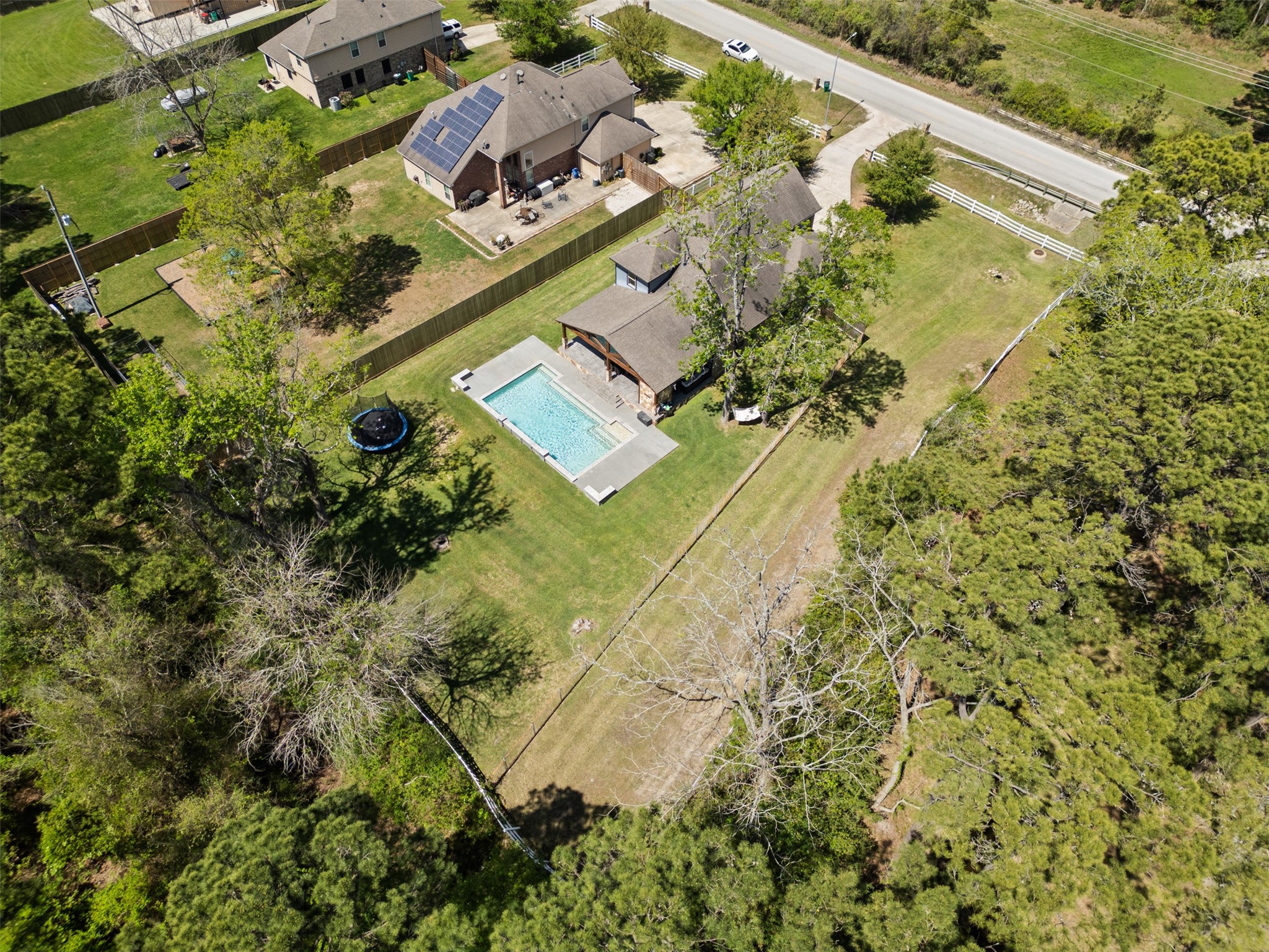 7927 Needlepoint Road Baytown, TX 77521 - Photo 46 of 46 an aerial view of a house