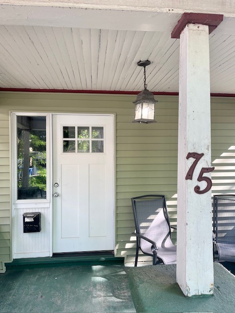 75 Alexander Street Rochester, NY 14620 - Photo 3 of 50 Front Porch entry to Upstairs Unit