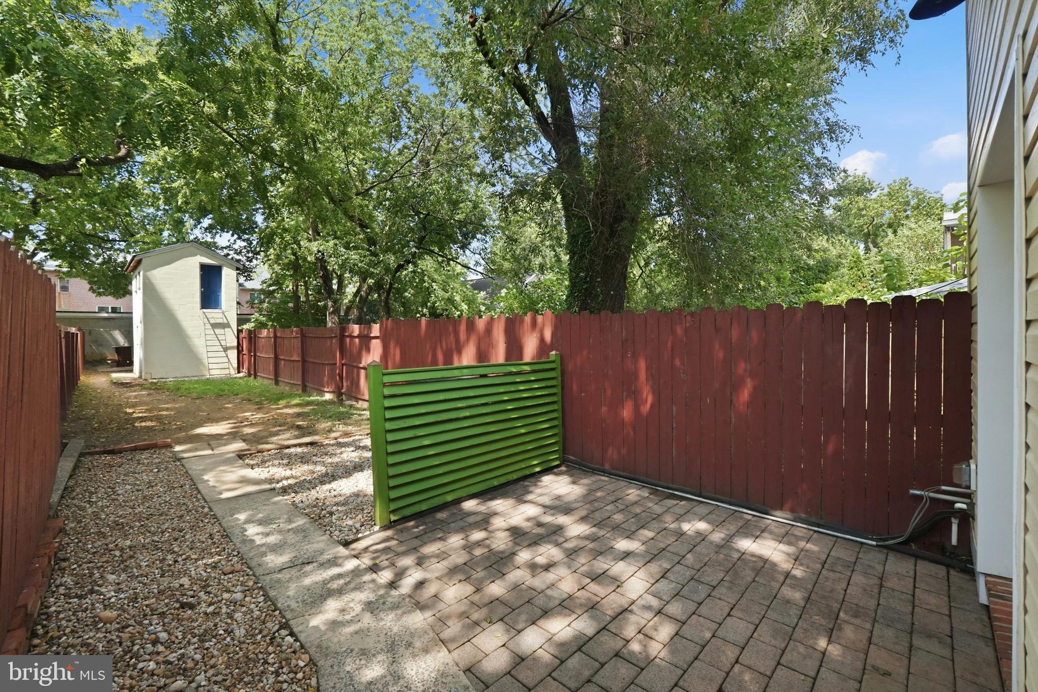225 Center Street Frederick, MD 21701 - Photo 21 of 23 Fenced backyard with Shed