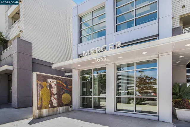 a view of a building with a window