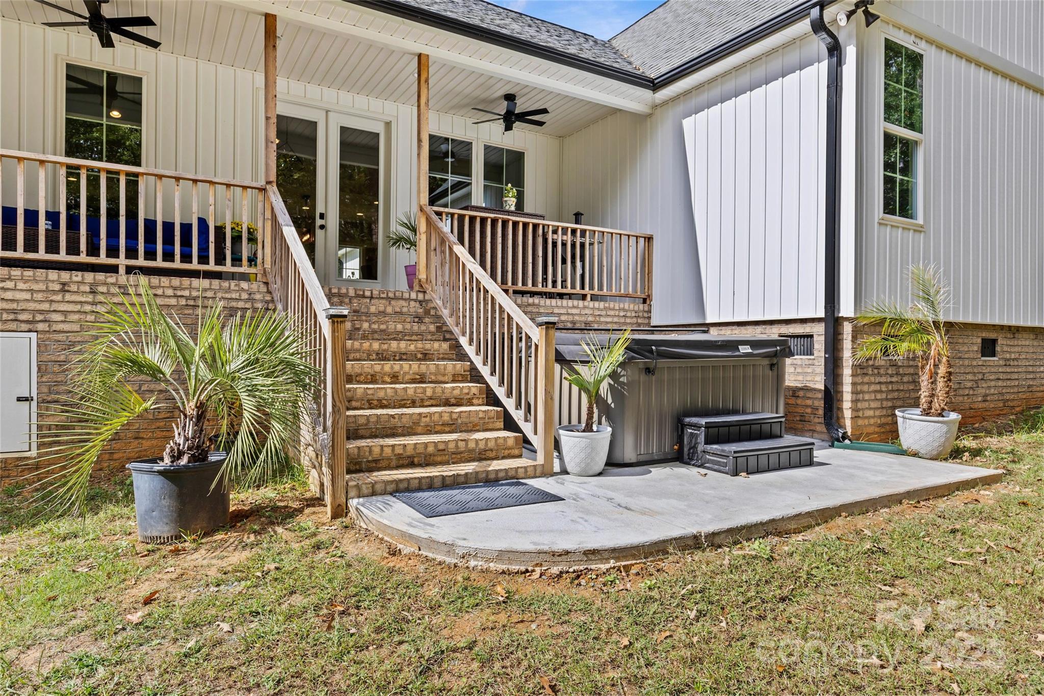 4815 Chadwick Drive Concord, NC 28025 - Photo 37 of 42 a view of a house with backyard and porch