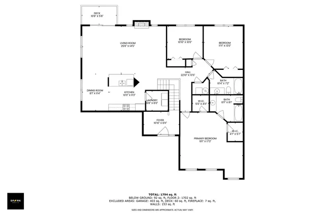 a picture of a floor plan