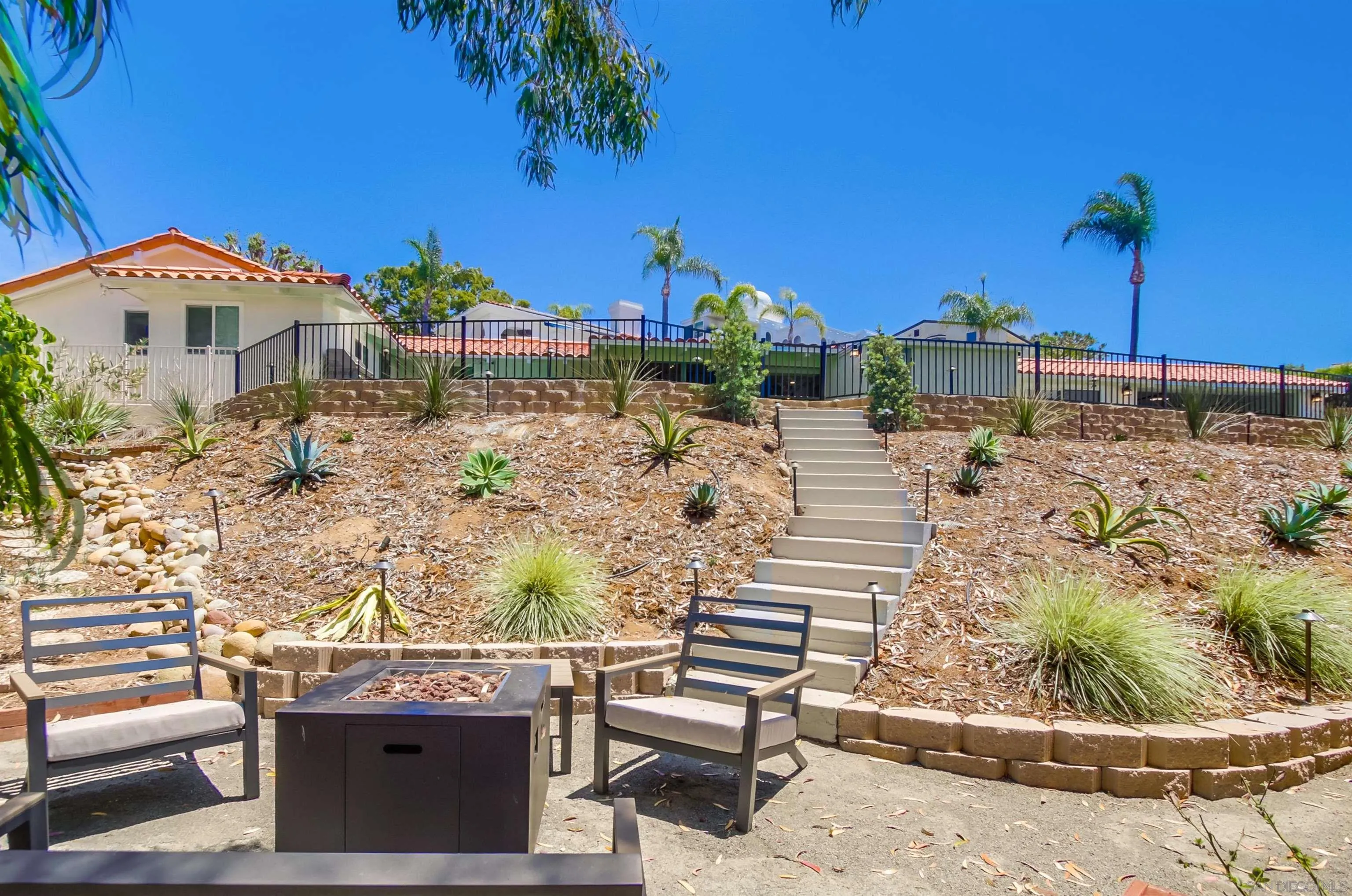 4242 Cosoy Way San Diego, CA 92110 - Photo 17 of 75 a view of a terrace with chairs