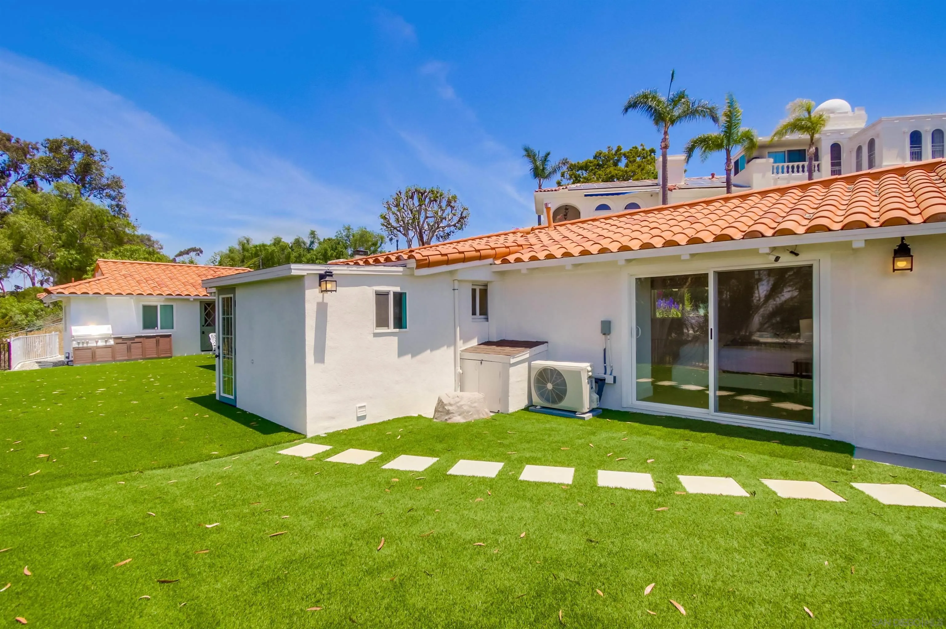 4242 Cosoy Way San Diego, CA 92110 - Photo 46 of 75 a view of a house with a yard and sitting area