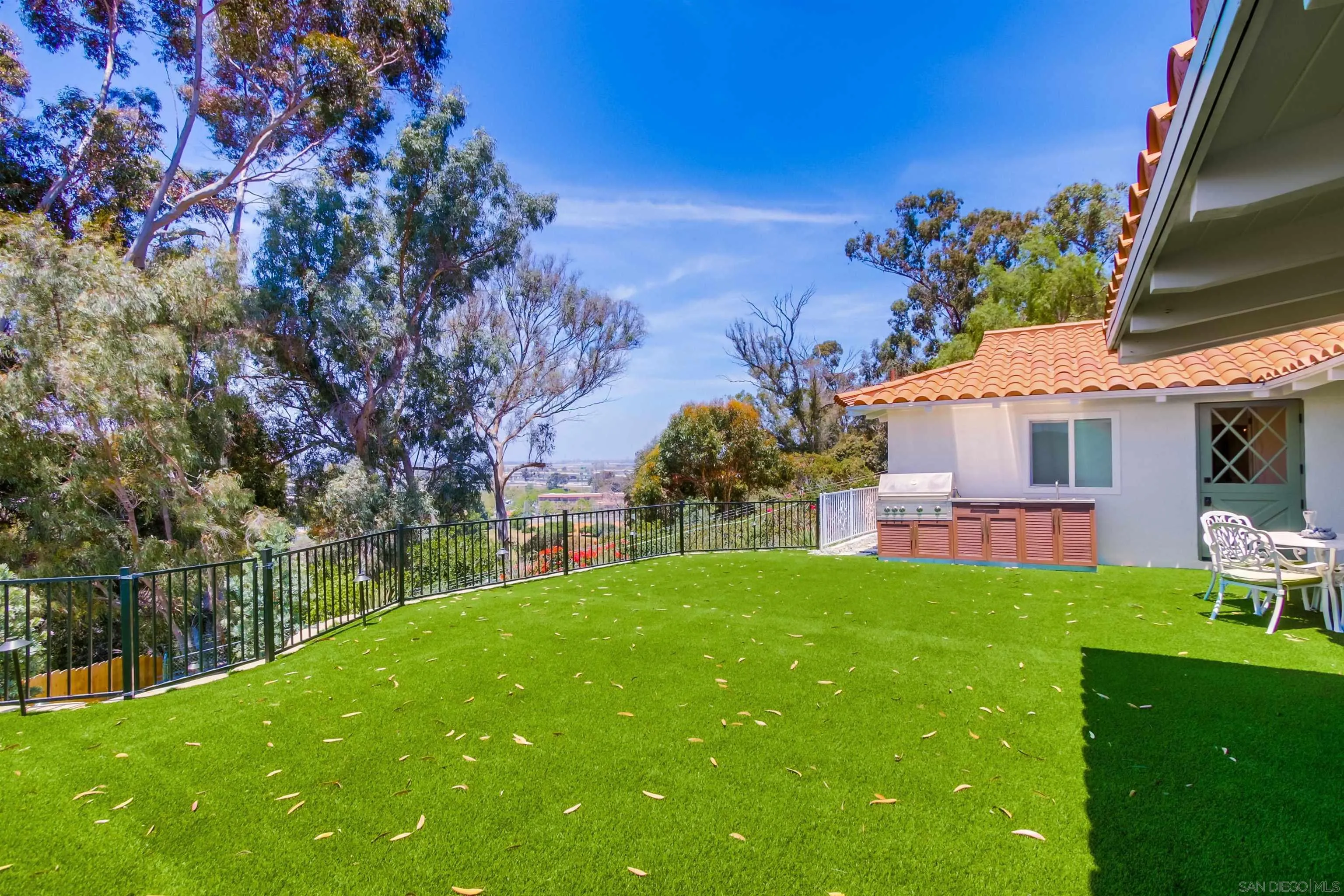 4242 Cosoy Way San Diego, CA 92110 - Photo 49 of 75 a view of a house with a yard