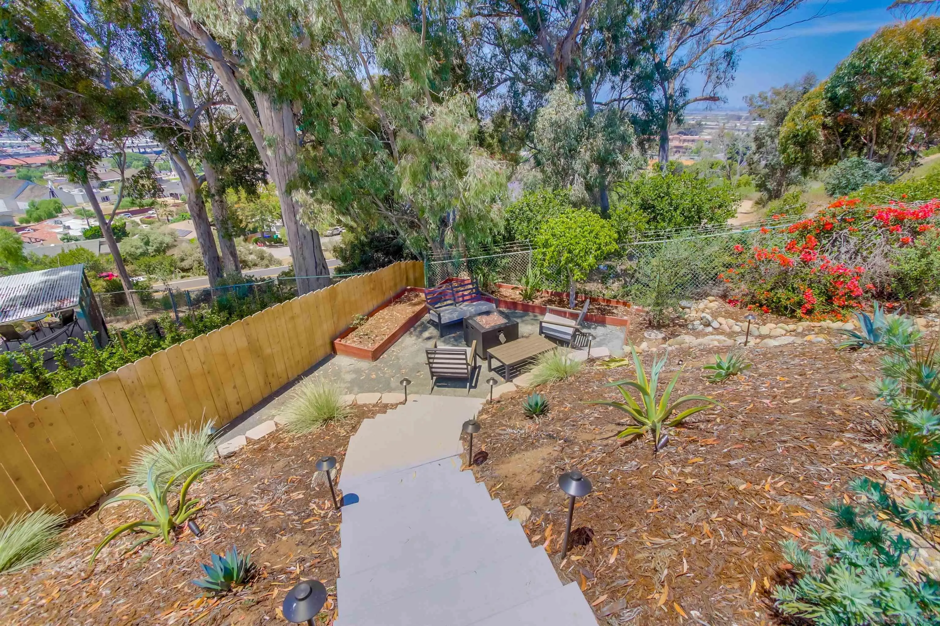 4242 Cosoy Way San Diego, CA 92110 - Photo 52 of 75 a view of a swimming pool with a patio