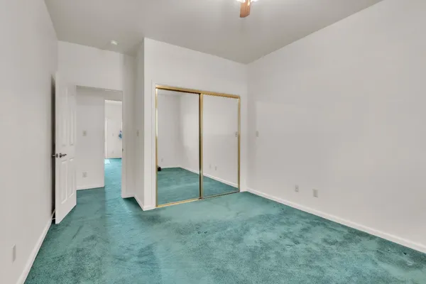 an empty room with an empty space