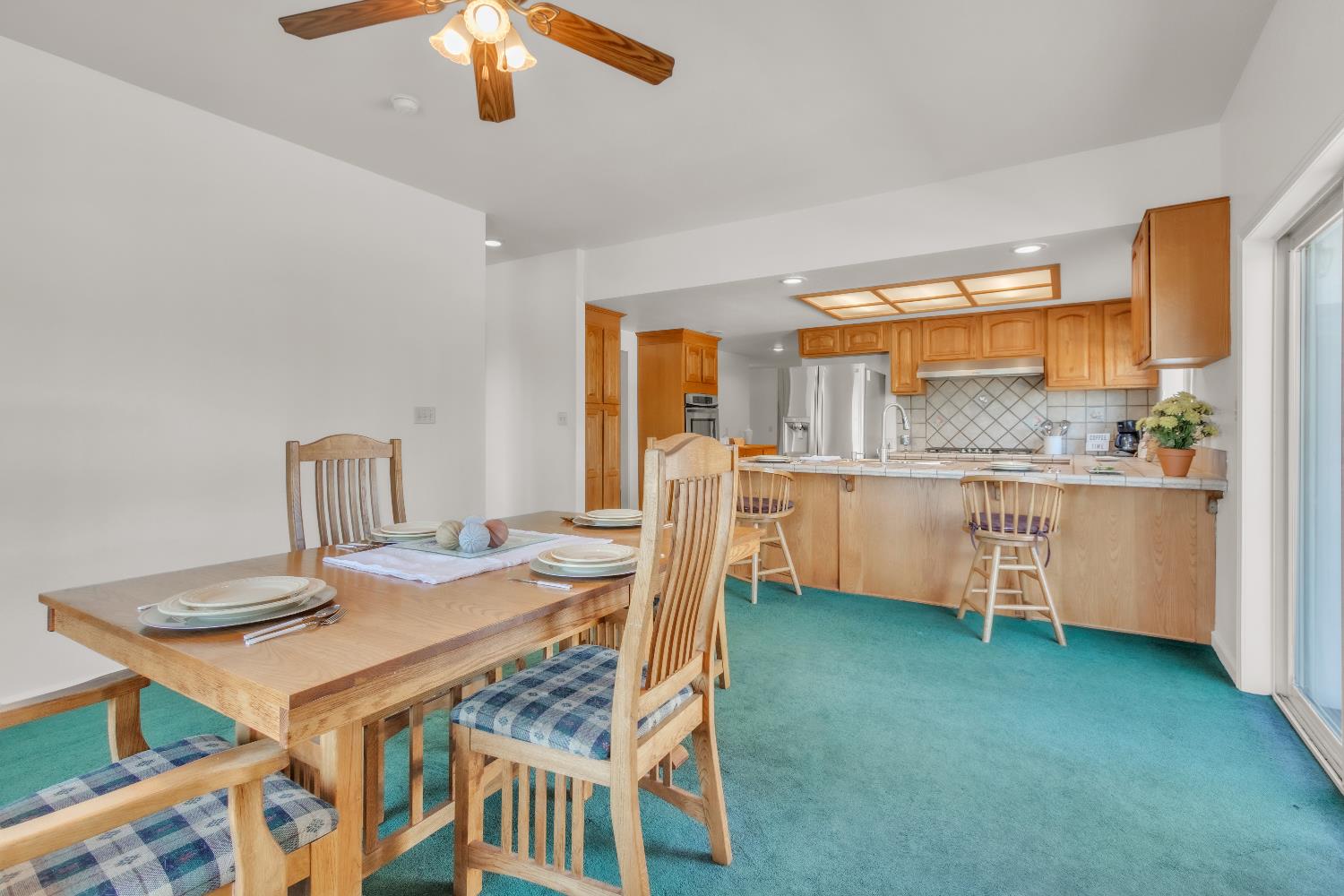 19665 Eagle Ridge Road Foresthill, CA 95631 - Photo 23 of 39 a view of a dining room with furniture and window