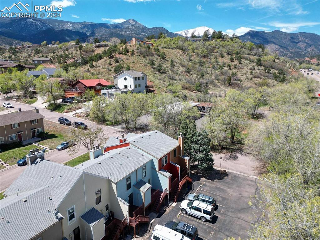 3738 Red Canon Place Colorado Springs, CO 80904 - Photo 22 of 27 a picture of city view with lots of trees