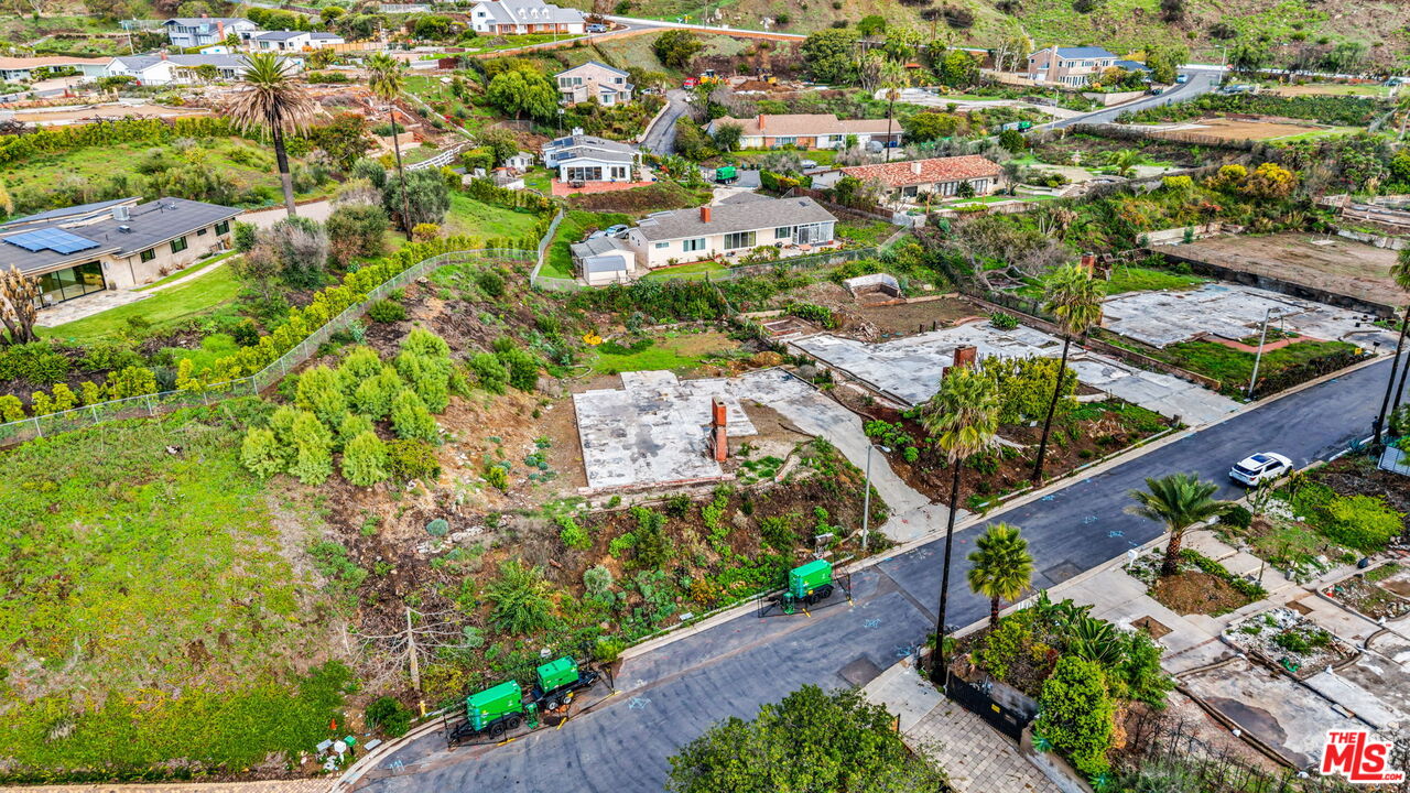 20269 Inland Lane Malibu, CA 90265 - Photo 3 of 11 an aerial view of residential houses with outdoor space