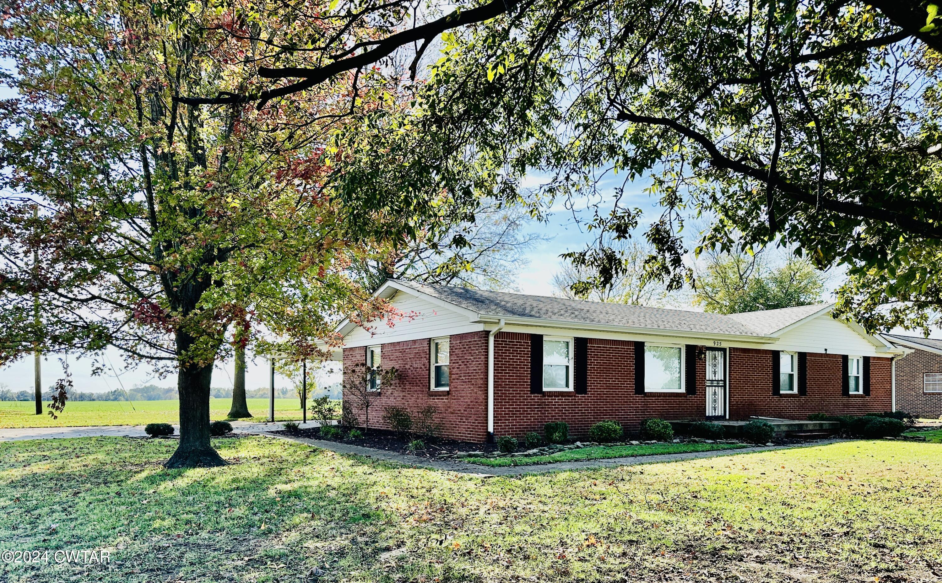 925 McKnight Street Rutherford, TN 38369 - Photo 2 of 23 a view of a yard in front of a house with plants and large tree