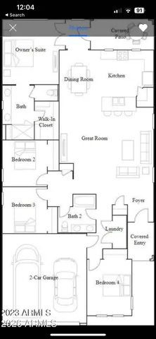 $2,200 | 4923 North 193rd Drive, Litchfield Park, AZ 85340