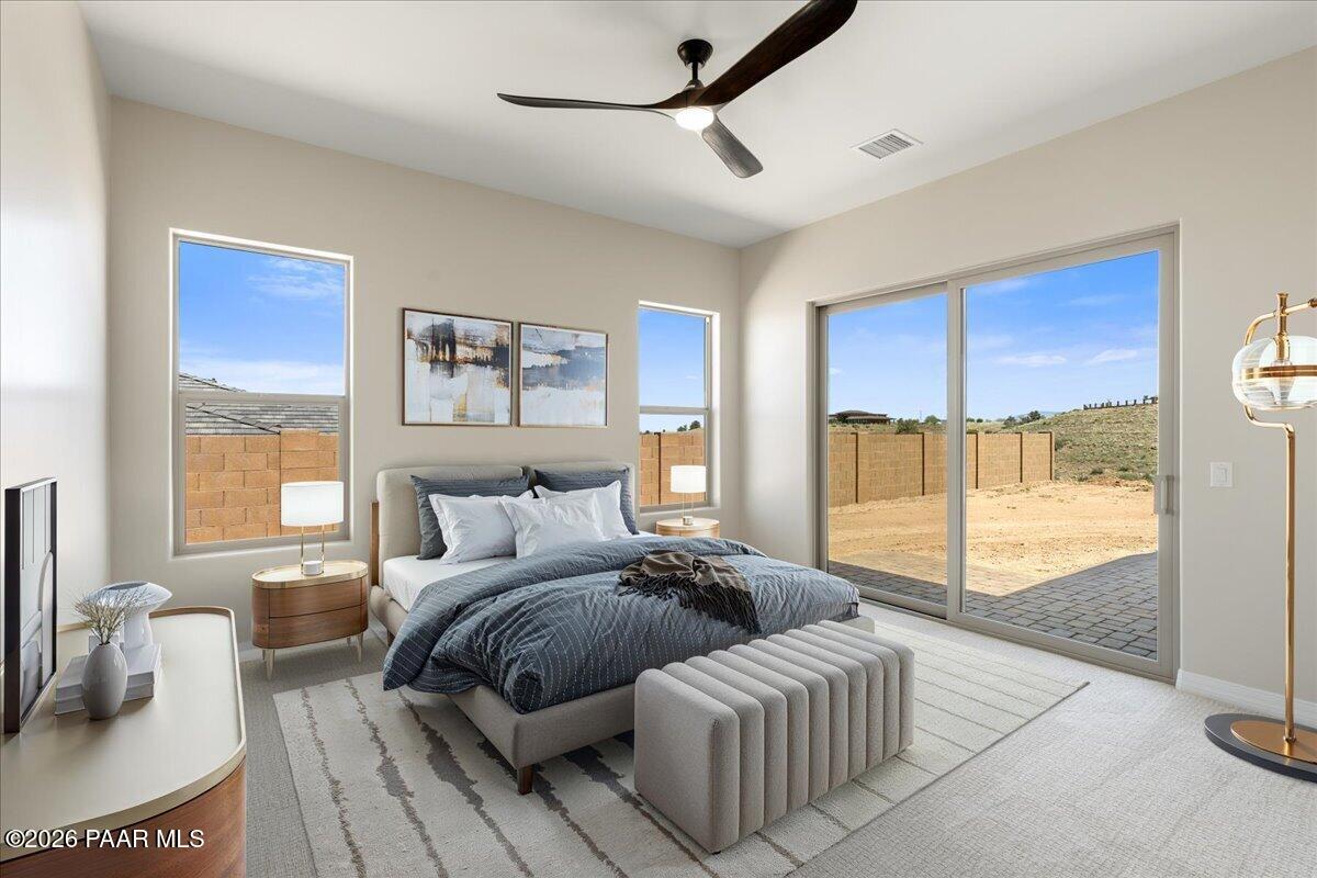 5219 Dells Point Road Prescott, AZ 86301 - Photo 20 of 43 19-Primary Bedroom Virtually Staged