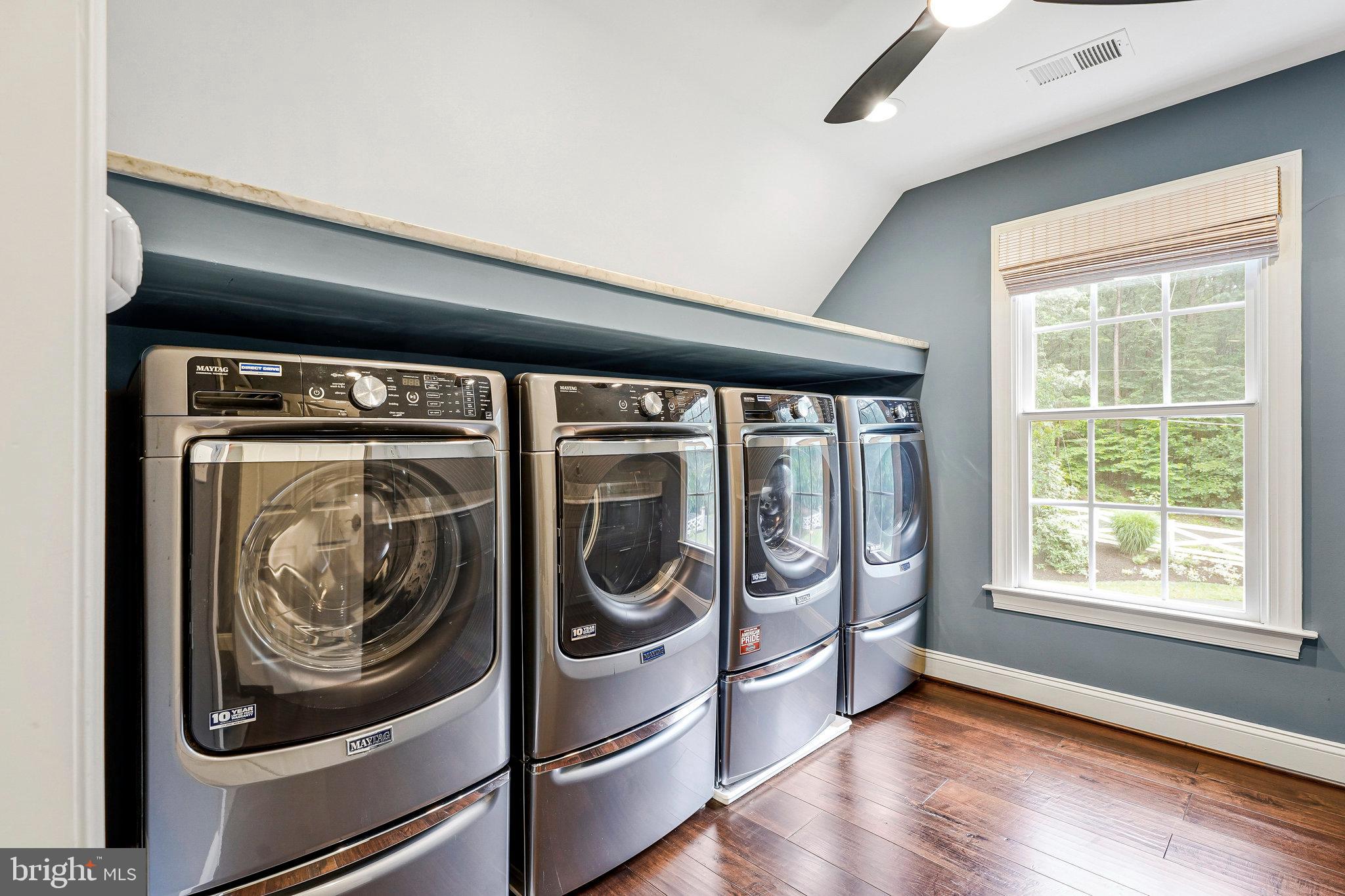 8138 Rondelay Lane Fairfax Station, VA 22039 - Photo 28 of 64 Laundry Room -2 Washers and 2 Dryers