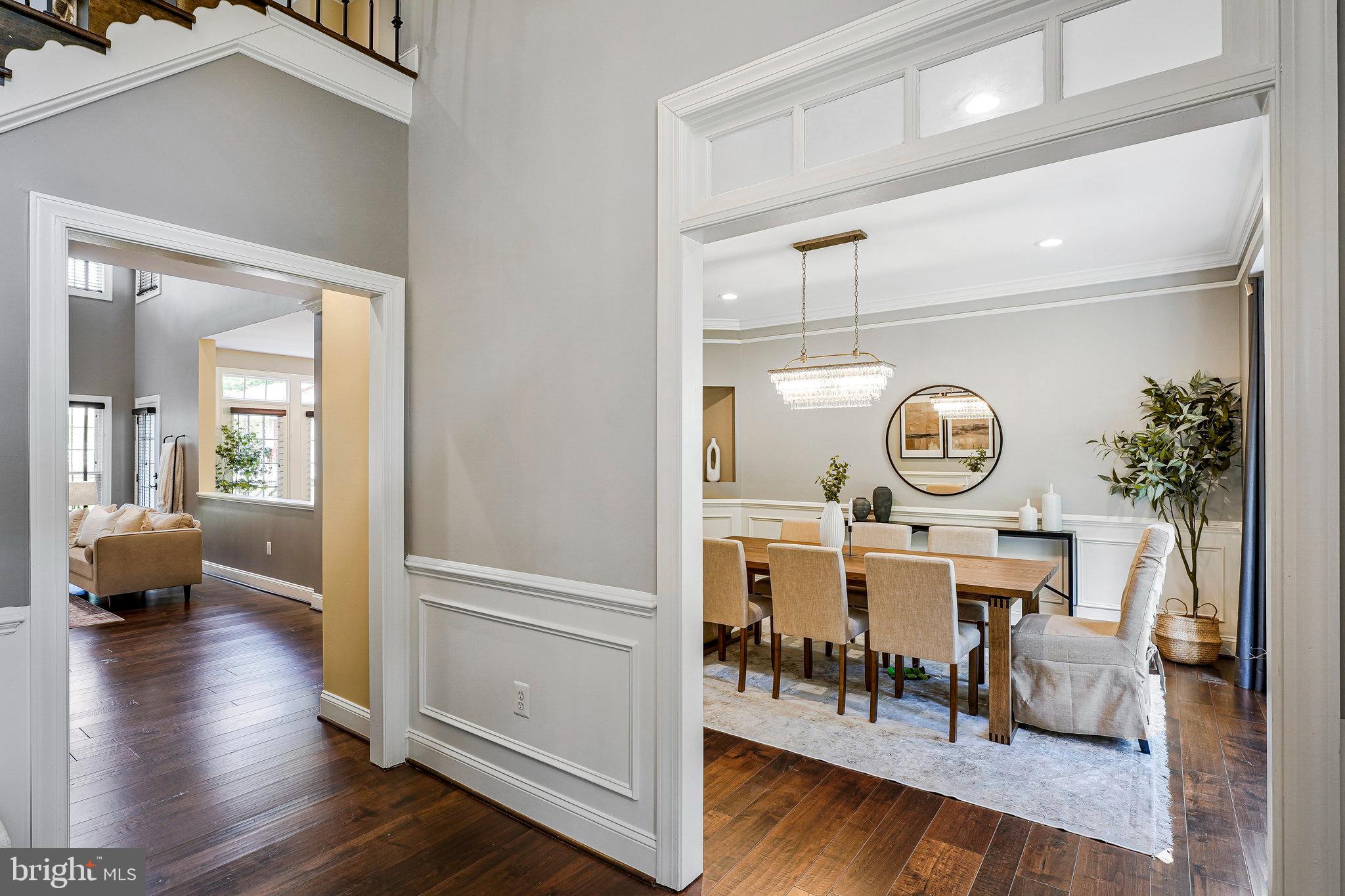 8138 Rondelay Lane Fairfax Station, VA 22039 - Photo 6 of 64 Foyer to Dining Room