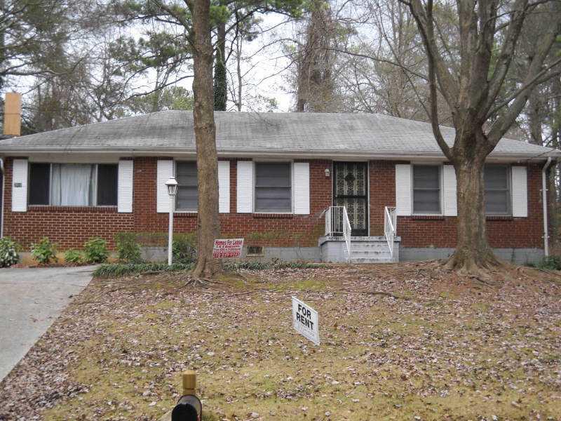 2910 Waters Road Southwest Atlanta, GA 30354 - Photo 1 of 1 Exterior Front. Front of Home