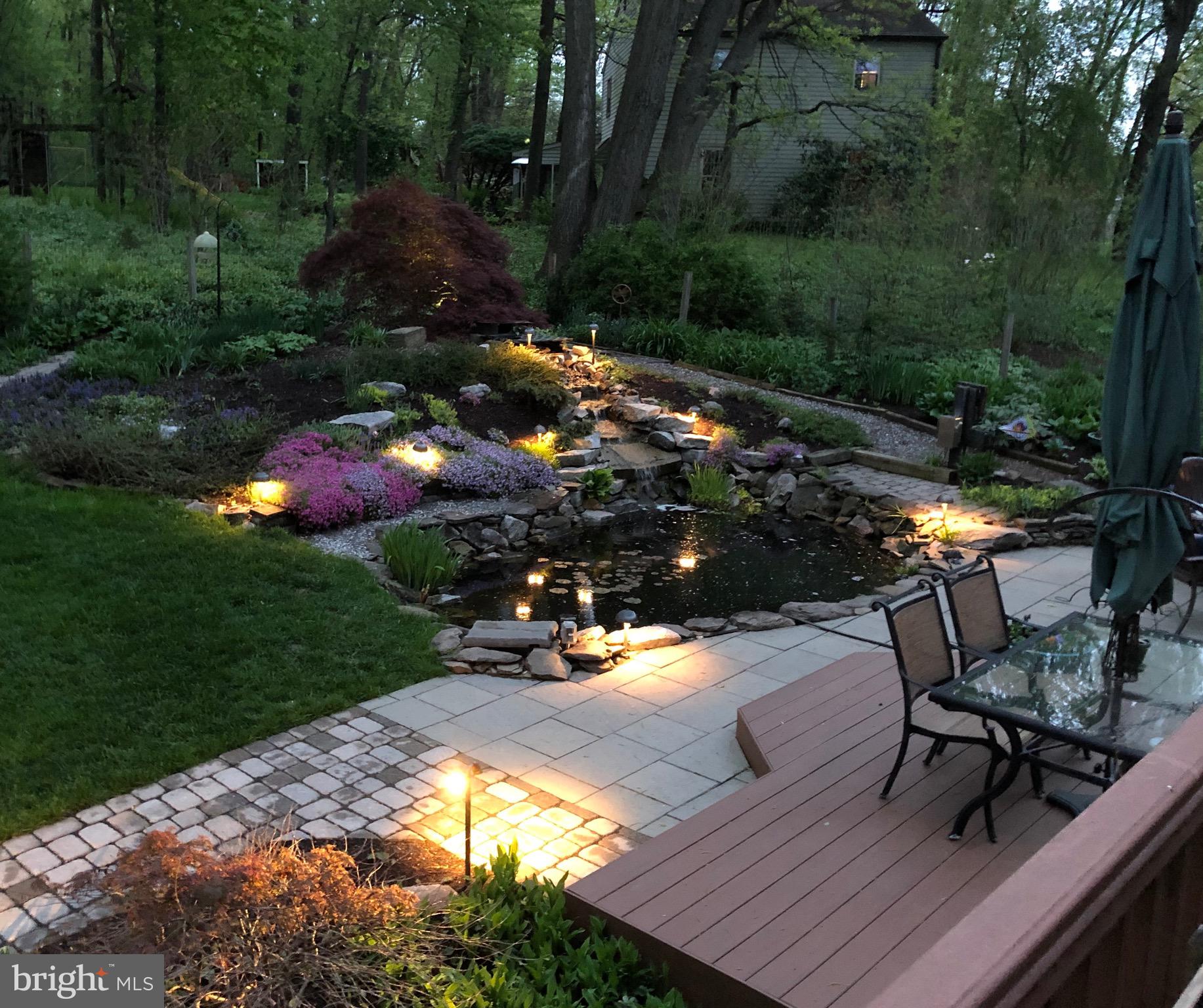 36 Banbury Road Hummelstown, PA 17036 - Photo 43 of 53 Evening Pond and Waterfall