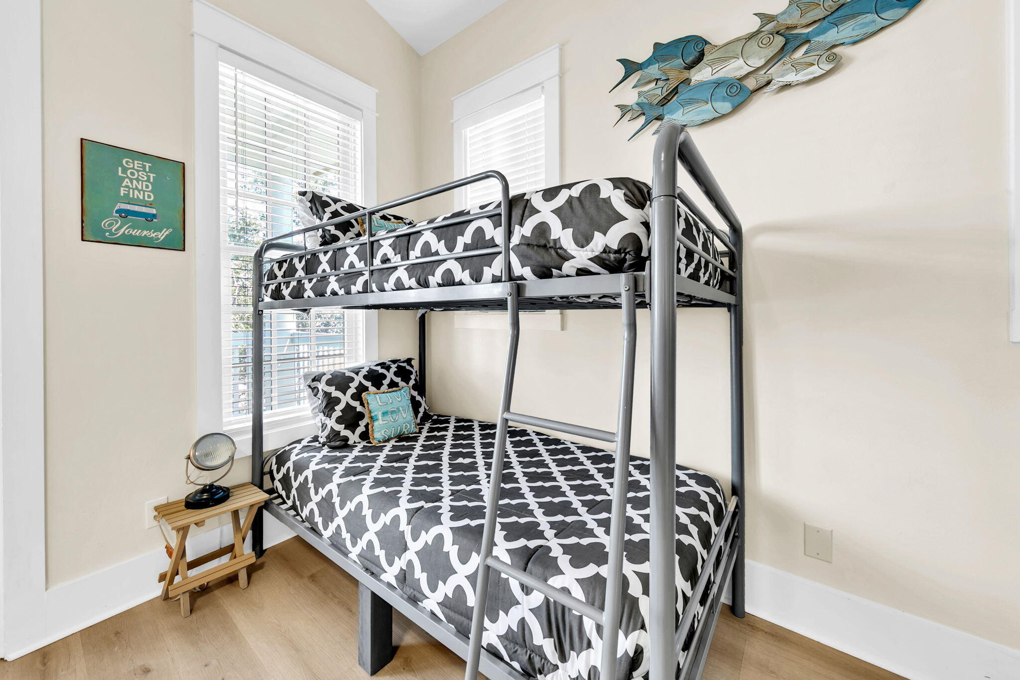 67 Sarasota Street Miramar Beach, FL 32550 - Photo 29 of 61 a bed sitting in a bedroom next to a window