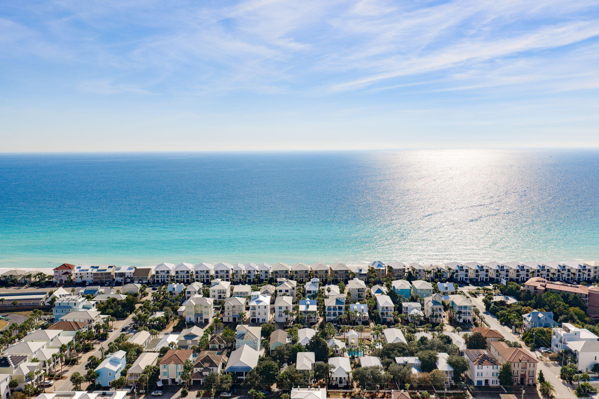 67 Sarasota Street Miramar Beach, FL 32550 - Photo 38 of 61 an aerial view of a space with a ocean view
