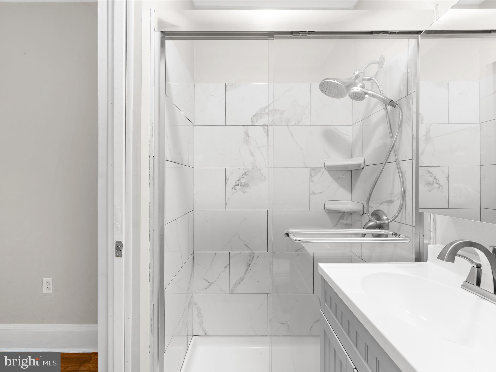 112 Homewood Road Linthicum Heights, MD 21090 - Photo 34 of 44 a bathroom with a sink and a shower