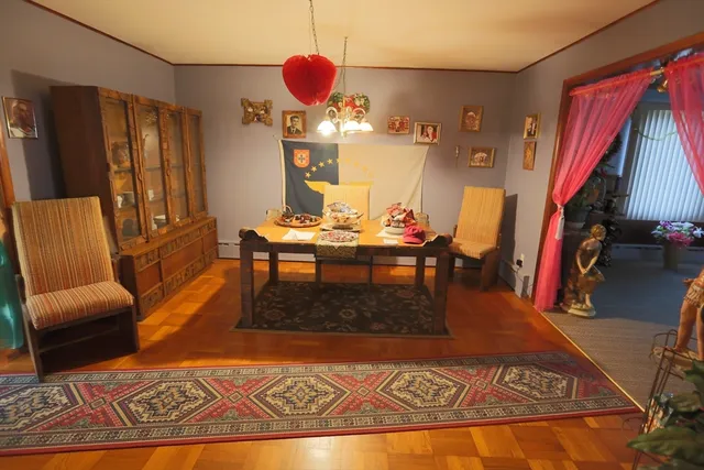 a very nice looking room with a large window