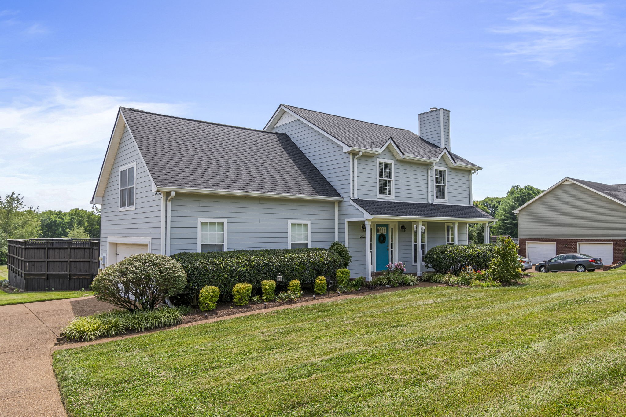 3137 Southall Road Franklin, TN 37064 - Photo 4 of 51 a front view of a house with a yard
