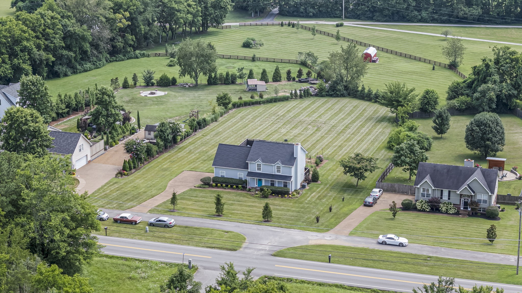 3137 Southall Road Franklin, TN 37064 - Photo 49 of 51 an aerial view of a house