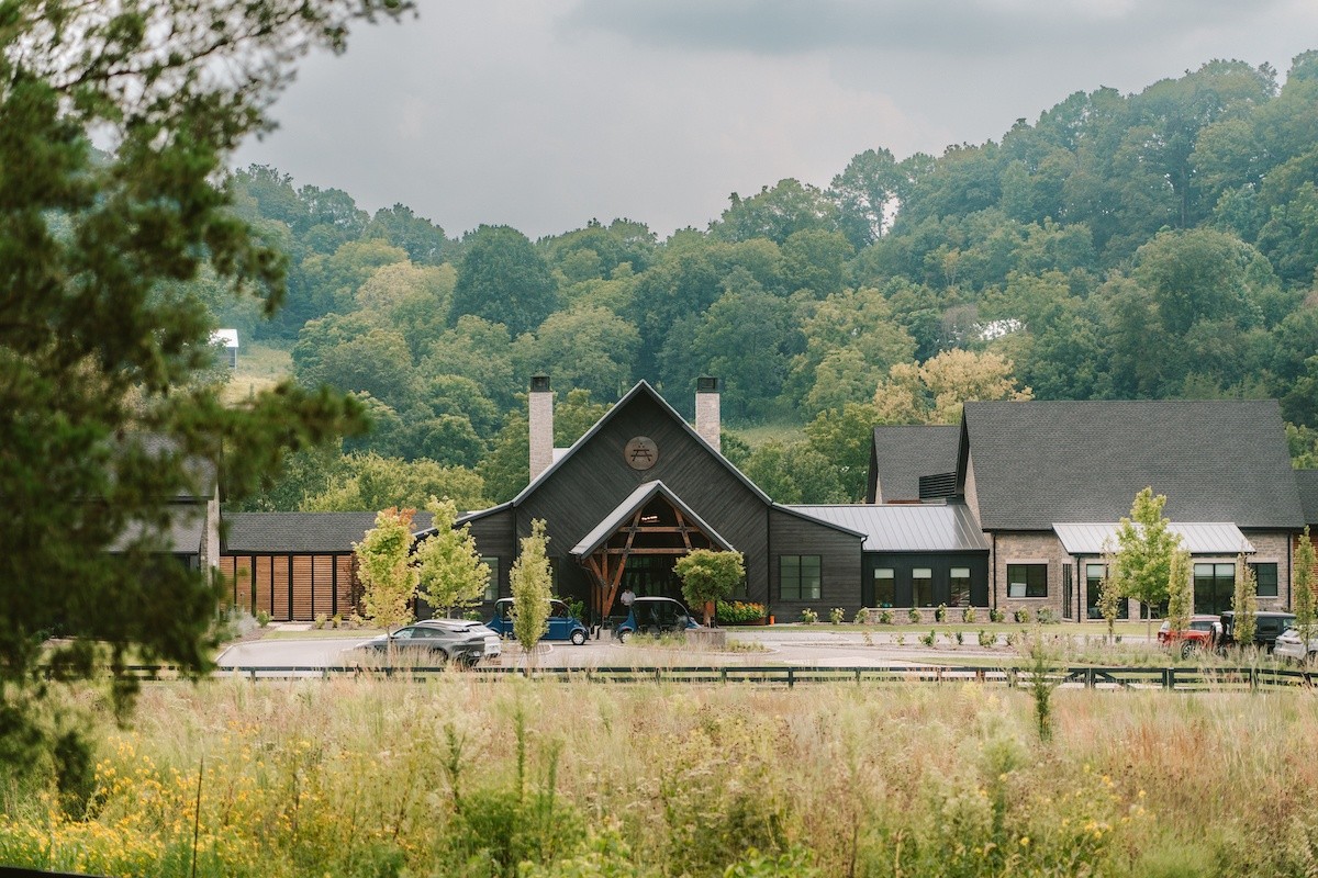 3137 Southall Road Franklin, TN 37064 - Photo 51 of 51 an aerial view of house with yard space and swimming pool