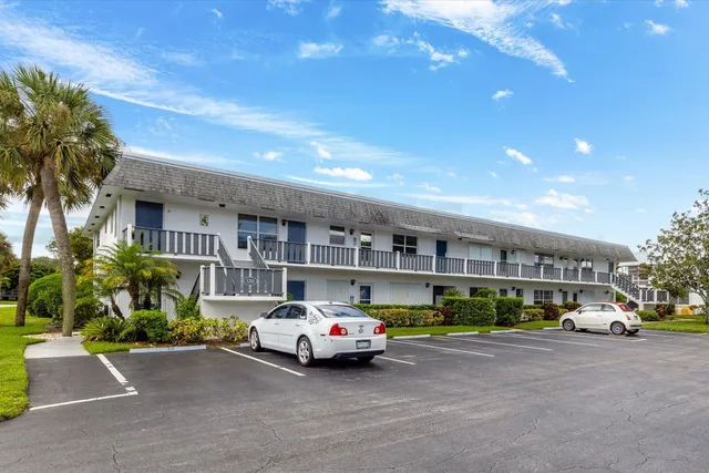 a car parked in front of building