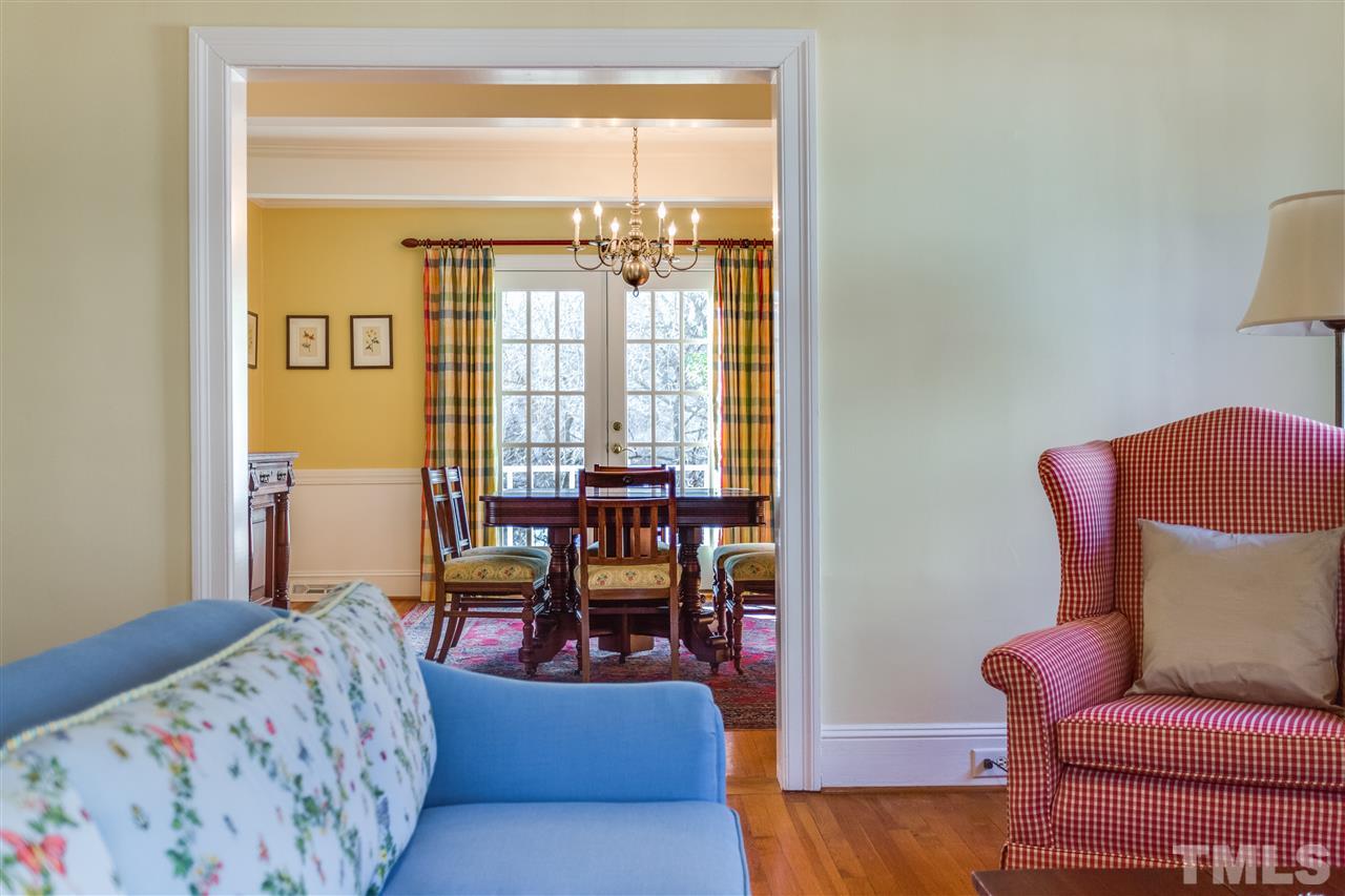 2514 Beechridge Road Raleigh, NC 27608 - Photo 13 of 25 a living room with furniture and a window