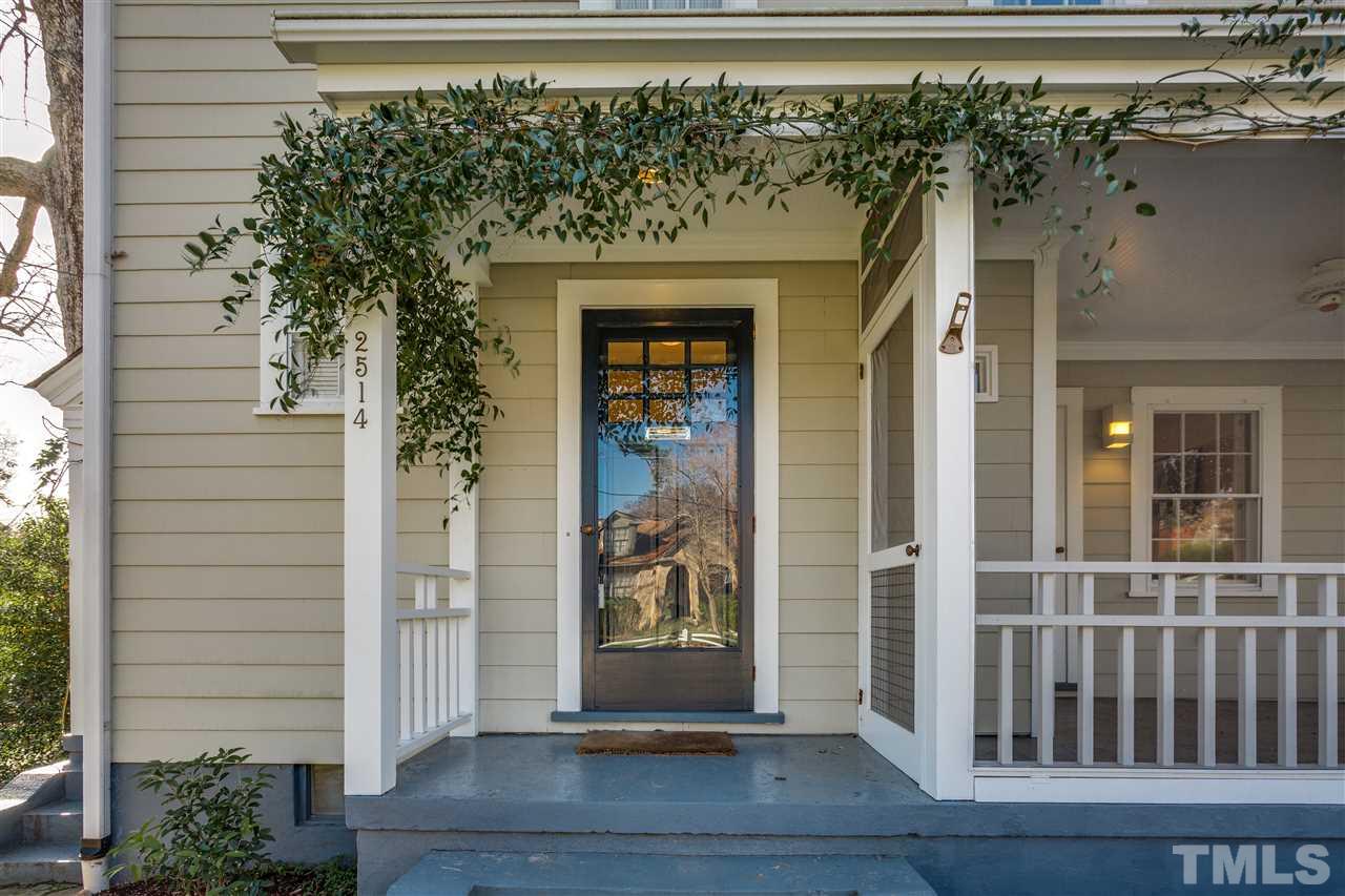 2514 Beechridge Road Raleigh, NC 27608 - Photo 3 of 25 a view of a door front of a house