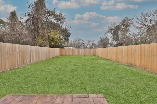 a view of outdoor space and yard