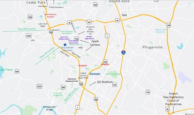 $442,900 | 8111 Elkhorn Mountain Trail, Austin, TX 78729