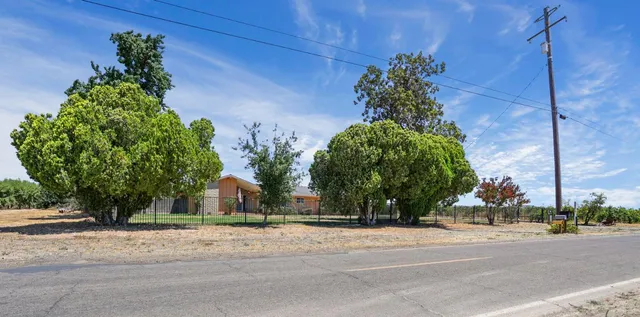 a view of a road and city view