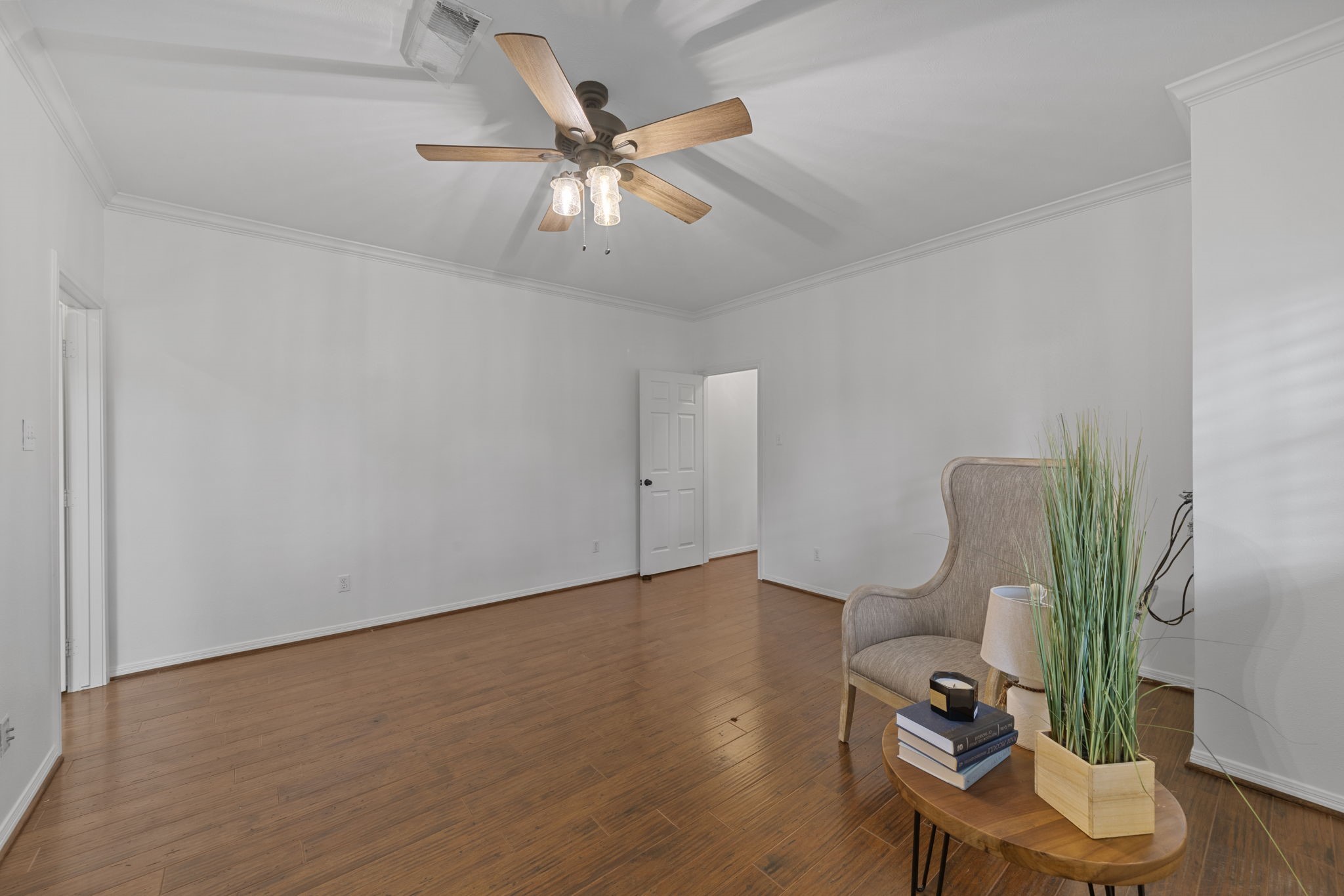 26435 Clay Road Katy, TX 77493 - Photo 17 of 50 a view of workspace filled with furniture and wooden floor