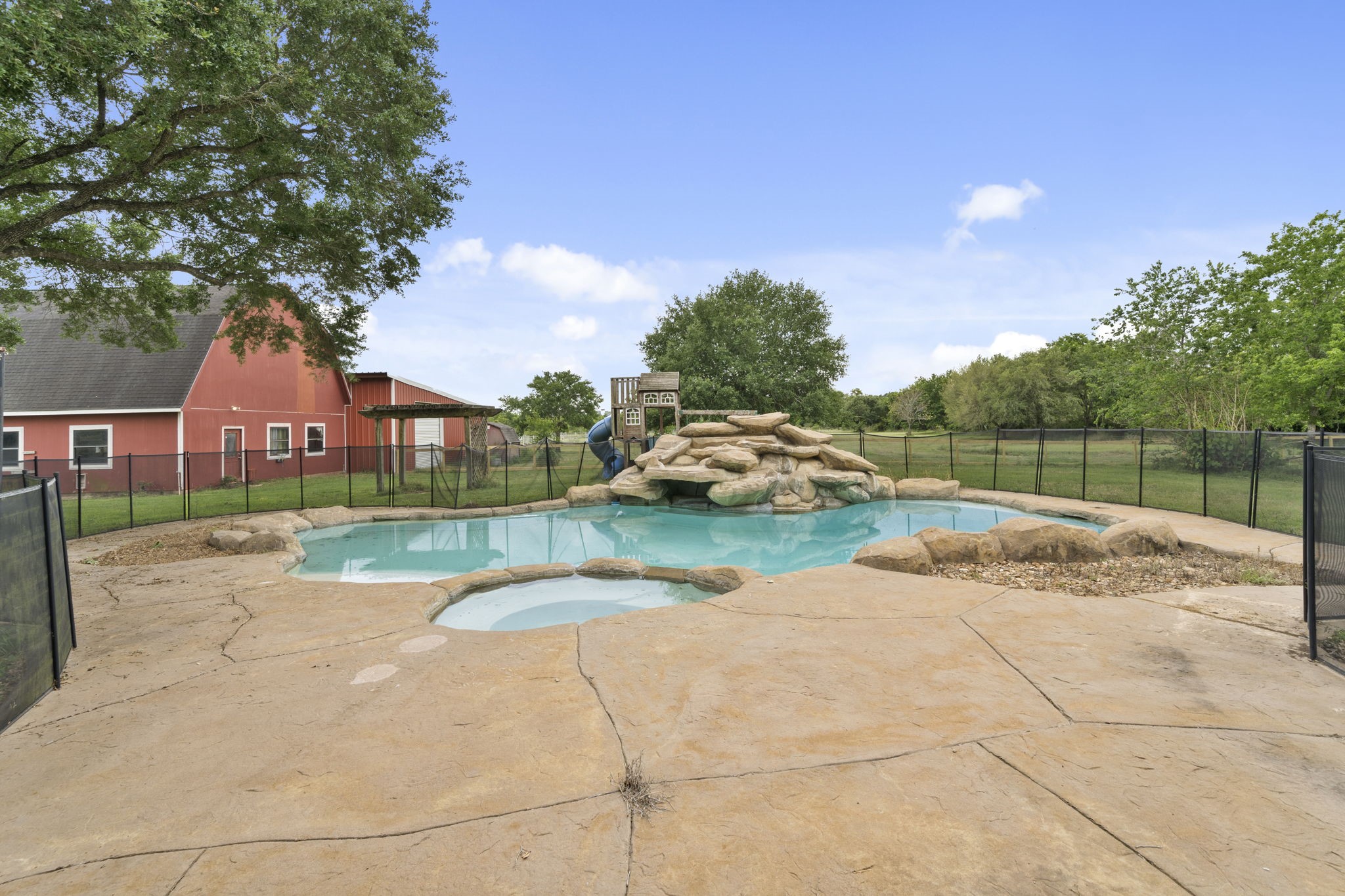 26435 Clay Road Katy, TX 77493 - Photo 33 of 50 a view of a house with a big yard