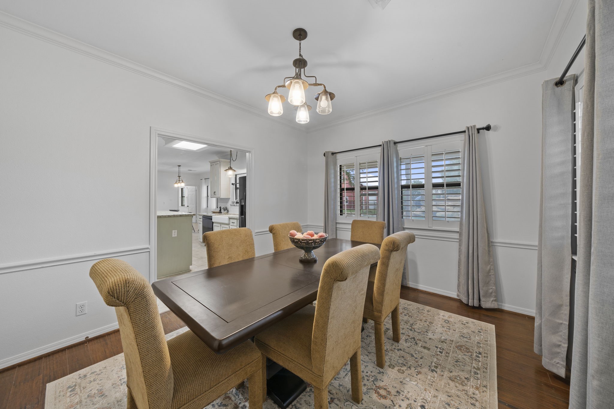 26435 Clay Road Katy, TX 77493 - Photo 5 of 50 a view of a dining room with furniture and wooden floor