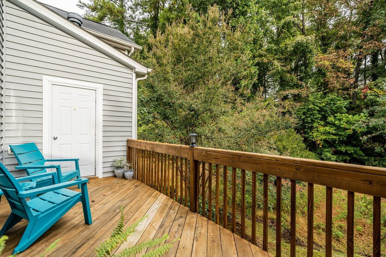 4638 Altha Street Raleigh, NC 27606 - Photo 23 of 27 Deck and Outside Storage