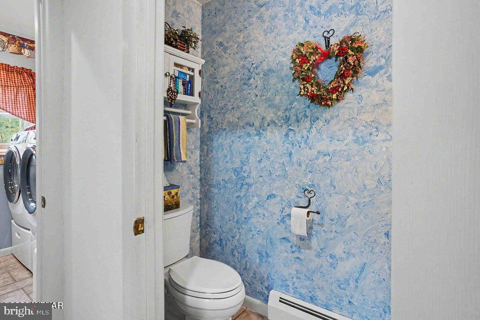 2270 Pine Tree Road Hughesville, PA 17737 - Photo 37 of 90 Charming bathroom with artistic flair.