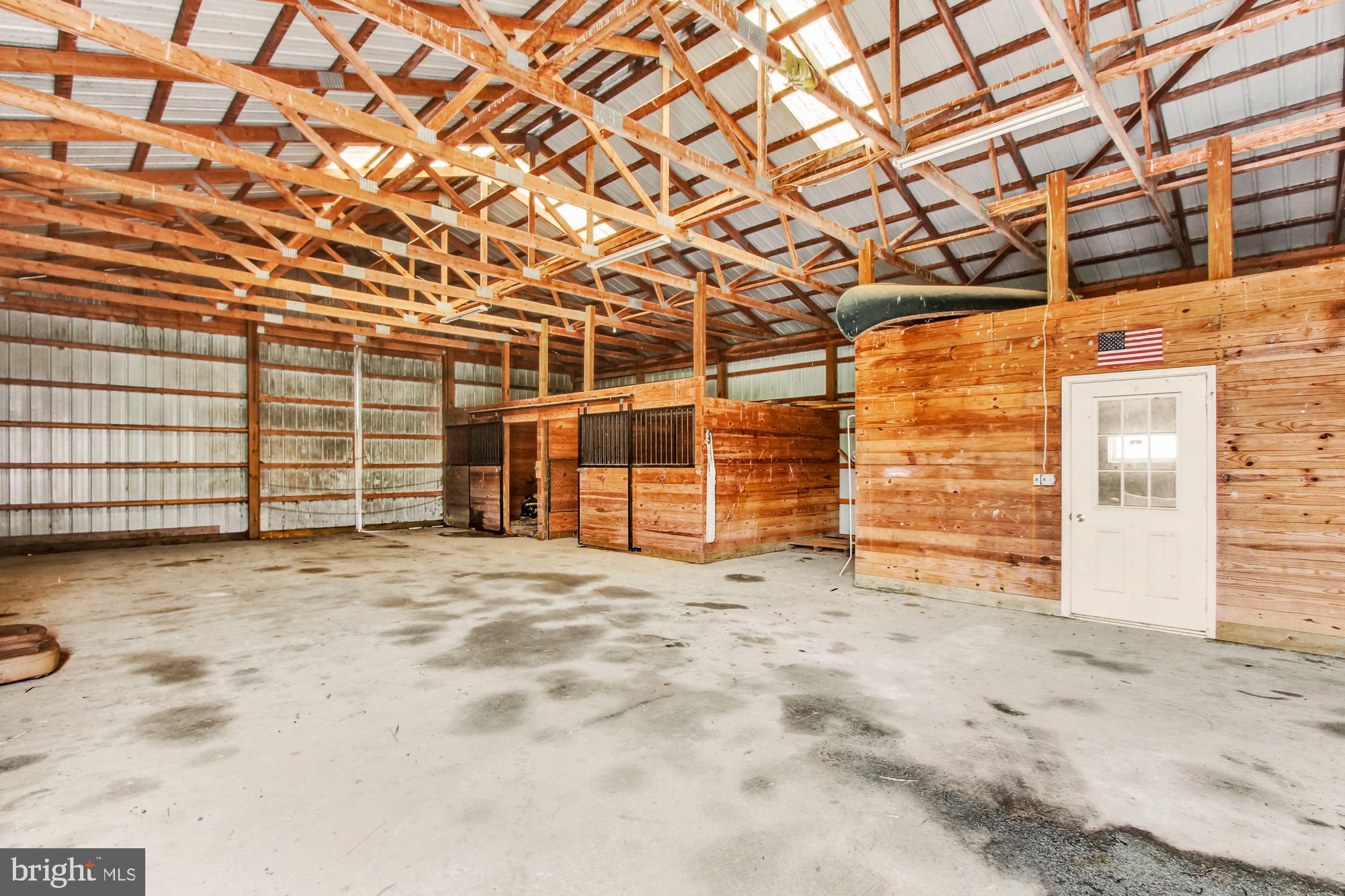 18902 Vernon Road White Hall, MD 21161 - Photo 12 of 69 Additional stalls & lots of storagea areas.