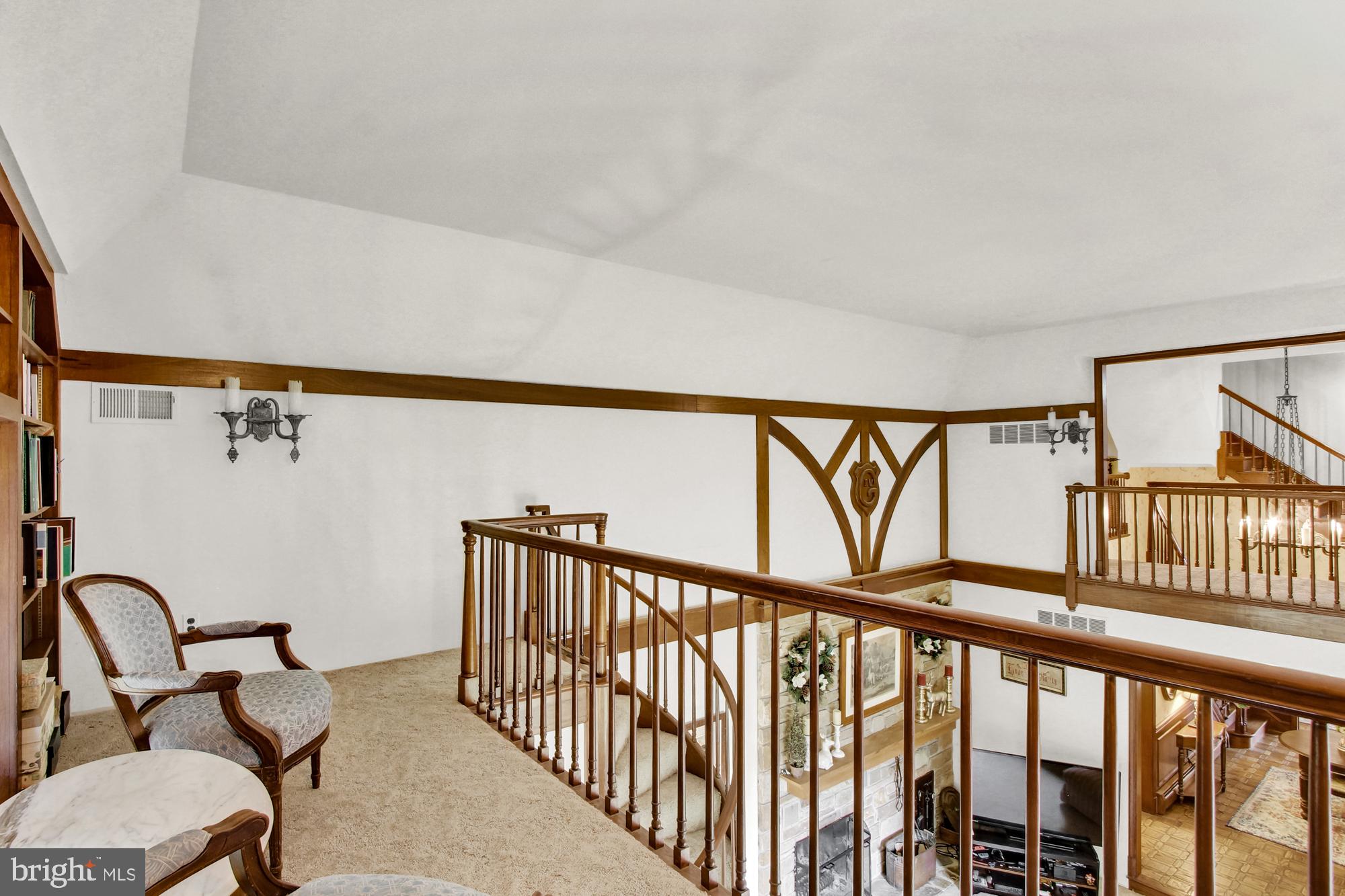 18902 Vernon Road White Hall, MD 21161 - Photo 45 of 69 WIth the unique library loft!