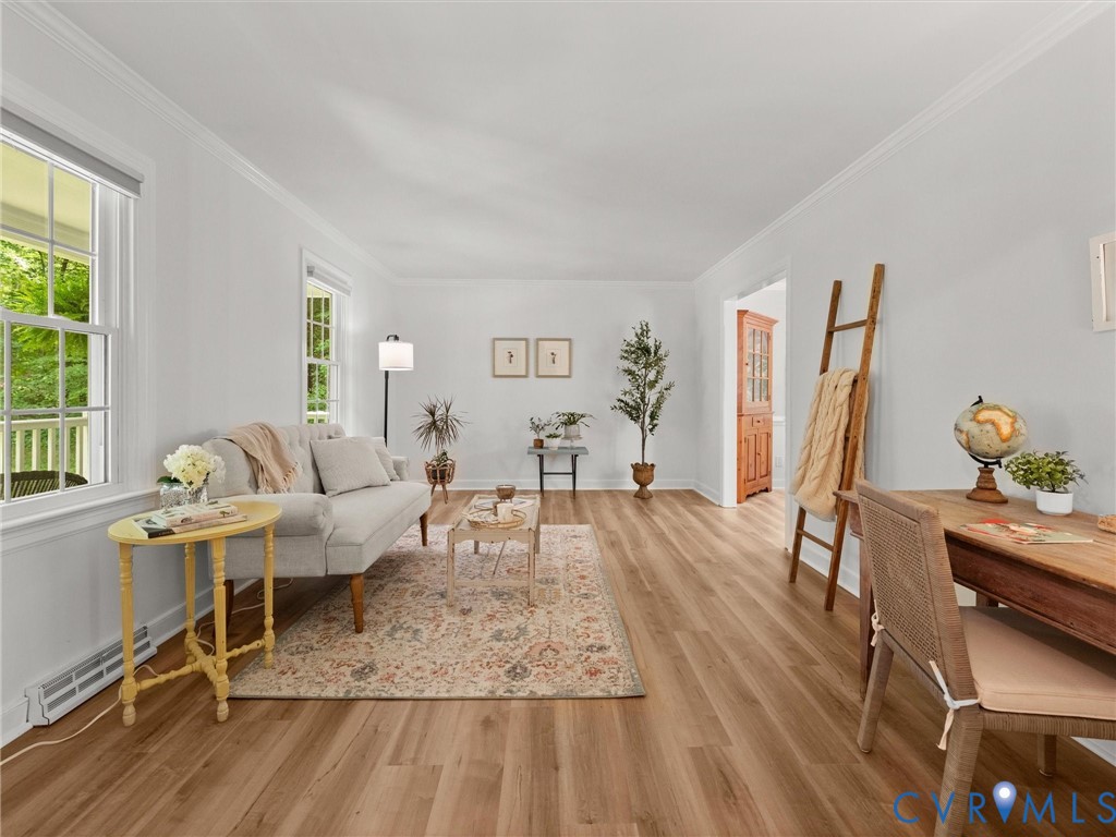 4013 Timber Ridge Road Midlothian, VA 23112 - Photo 12 of 71 Formal Living room with brand new flooring