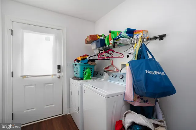 a view of room with baby toys