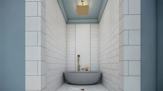 a bathroom with a sink