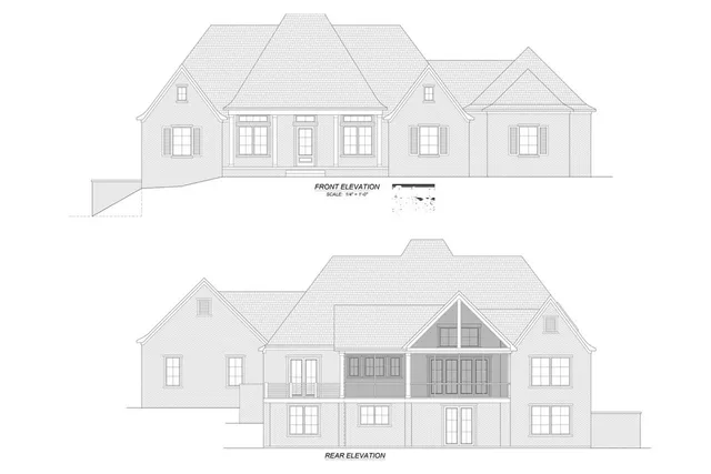 a view of house and outdoor space