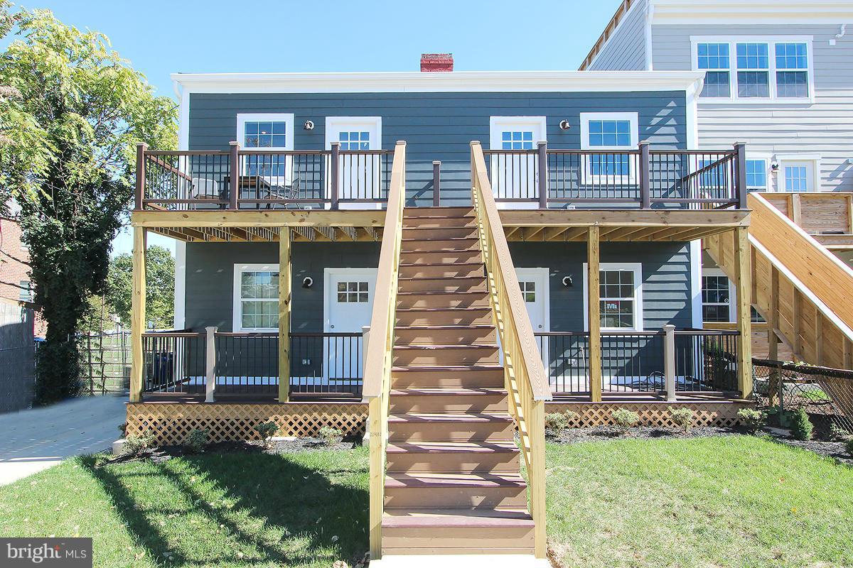 222 20th Street Northeast, Unit 1 Washington, DC 20002 - Photo 21 of 22 front view of a house with a yard