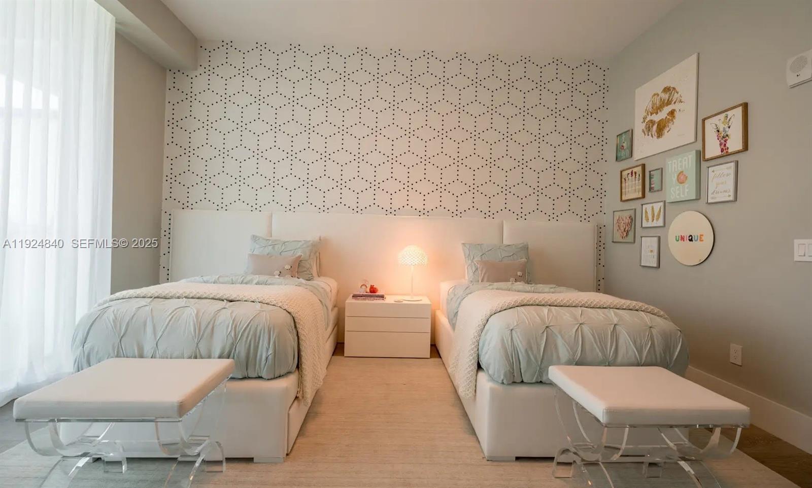 Surfside Surfside, FL 33154 - Photo 10 of 36 a bedroom with a bed and chair