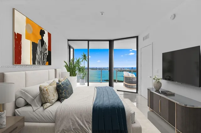 a view of balcony and city view