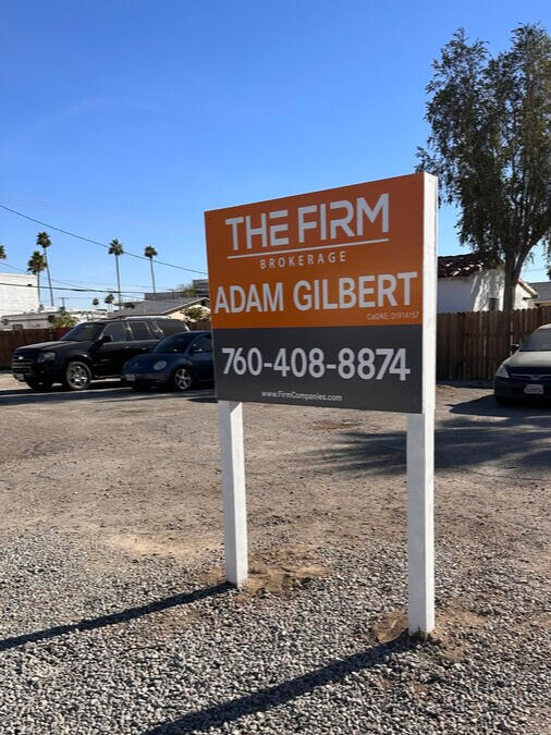 a view of a street sign
