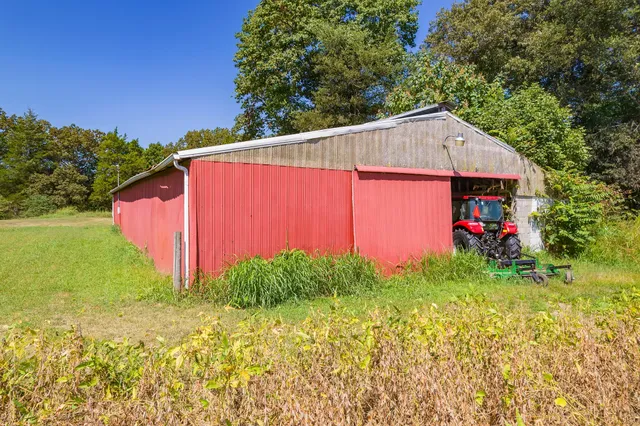 a view of a lake with a mountain in the background